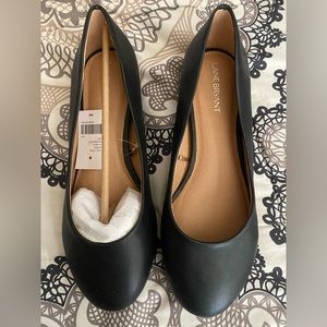 Lane Bryant size 9W slip ons BNNW with tags